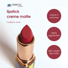 Creme matte lipstick